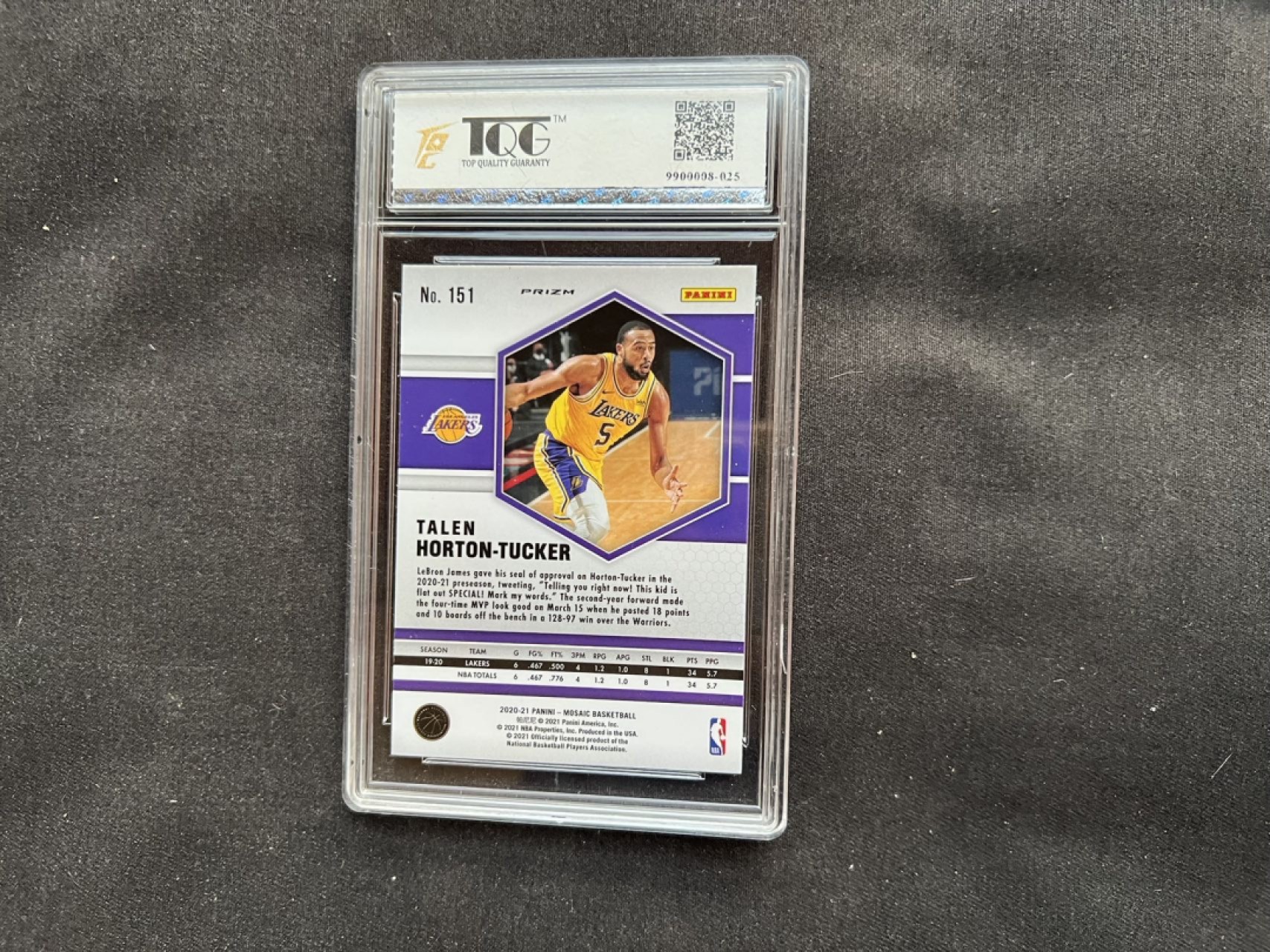 【稀奇送评】福利限时拍专场【5】【疫情原因可能延迟发货】 【帕尼尼】霍顿塔克