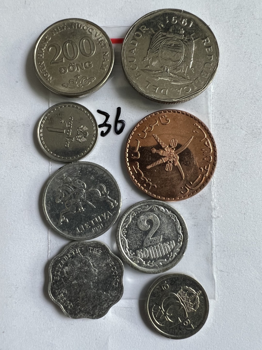 泡泡堂第171期  世界硬币邮票专场（无押金，无佣金，捡漏，全场20包邮，偏远地区除外） 硬币一袋36