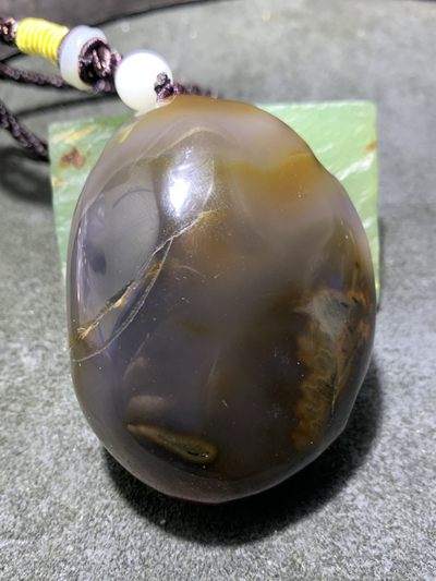 精美原皮高玉化巴西玛瑙镂空雕刻貔貅把件一个！ - 精美原皮高玉化巴西玛瑙镂空雕刻貔貅把件一个！