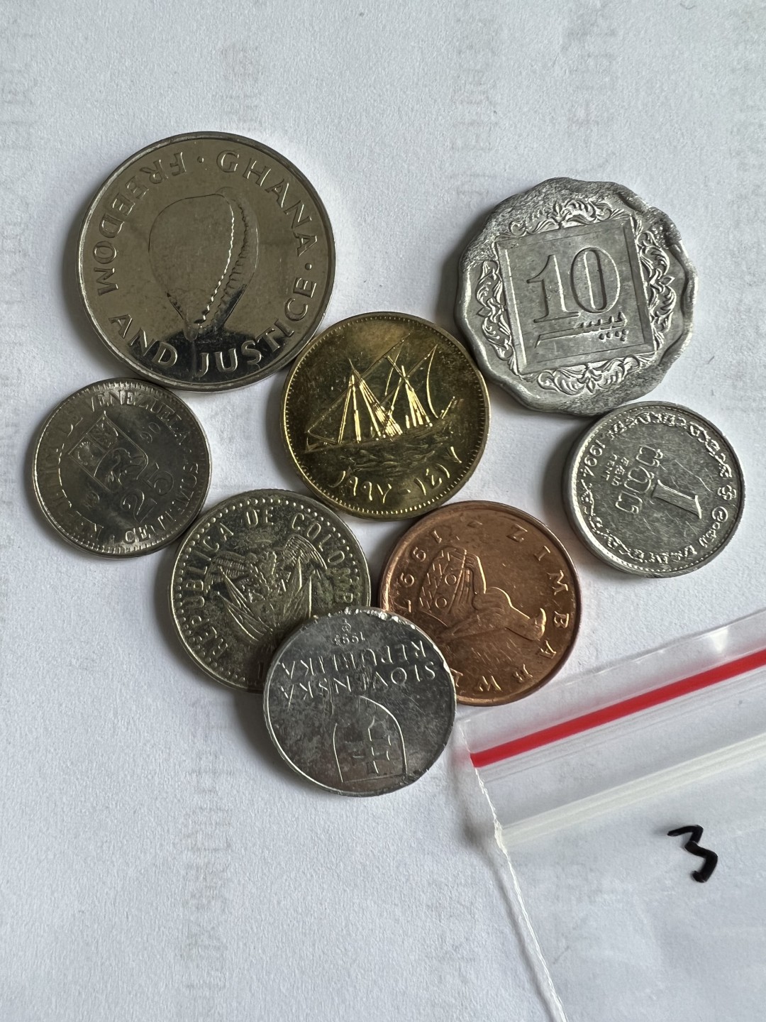 泡泡堂第171期  世界硬币邮票专场（无押金，无佣金，捡漏，全场20包邮，偏远地区除外） 硬币一袋3