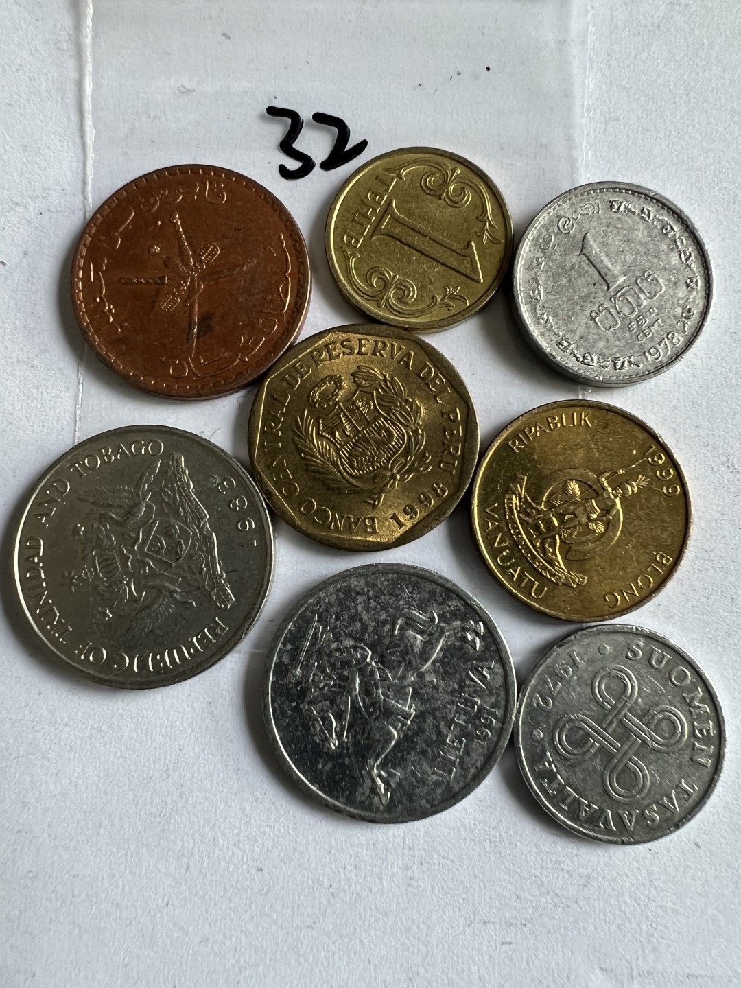 泡泡堂第171期  世界硬币邮票专场（无押金，无佣金，捡漏，全场20包邮，偏远地区除外） 硬币一袋32