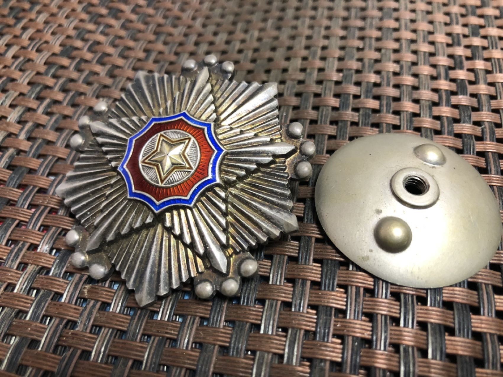 三级国旗圆盘 极品