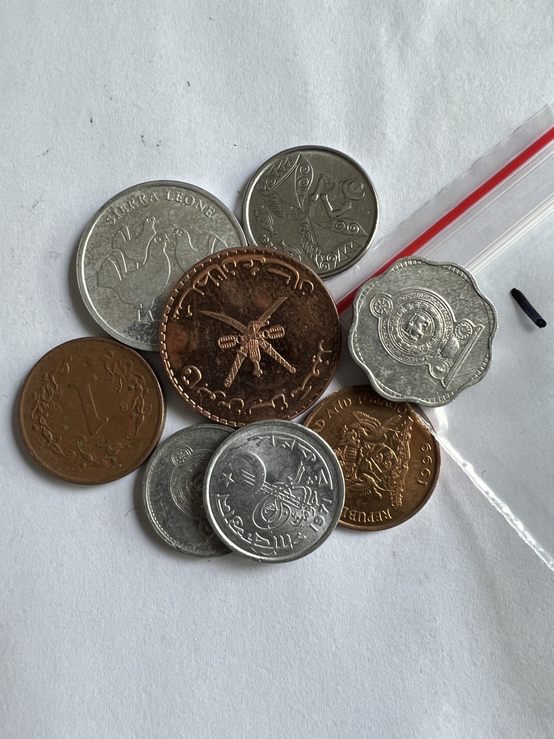 泡泡堂第171期  世界硬币邮票专场（无押金，无佣金，捡漏，全场20包邮，偏远地区除外） 硬币一袋1