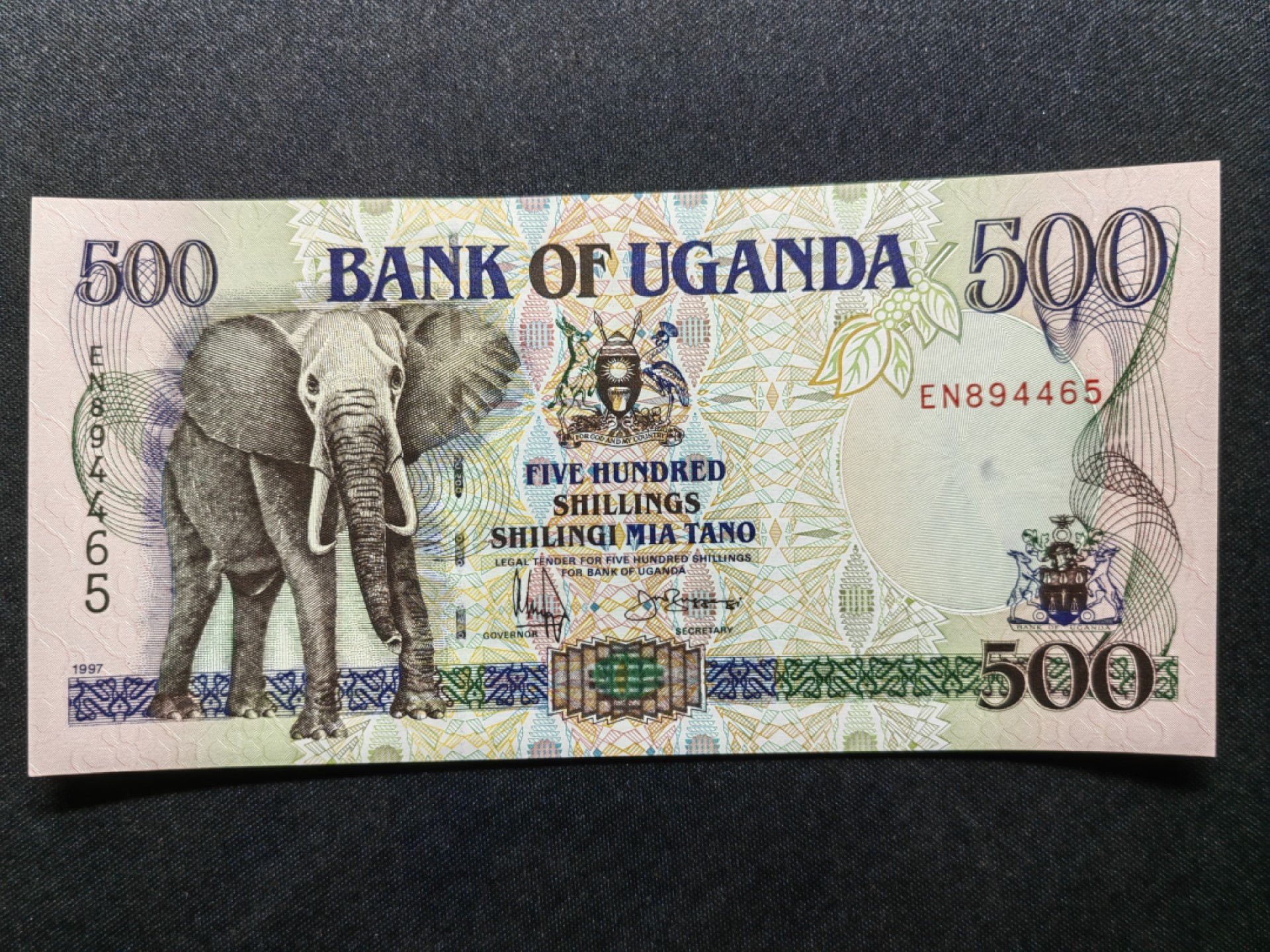 第②场-外国精品纸钞 全新UNC 乌干达500先令