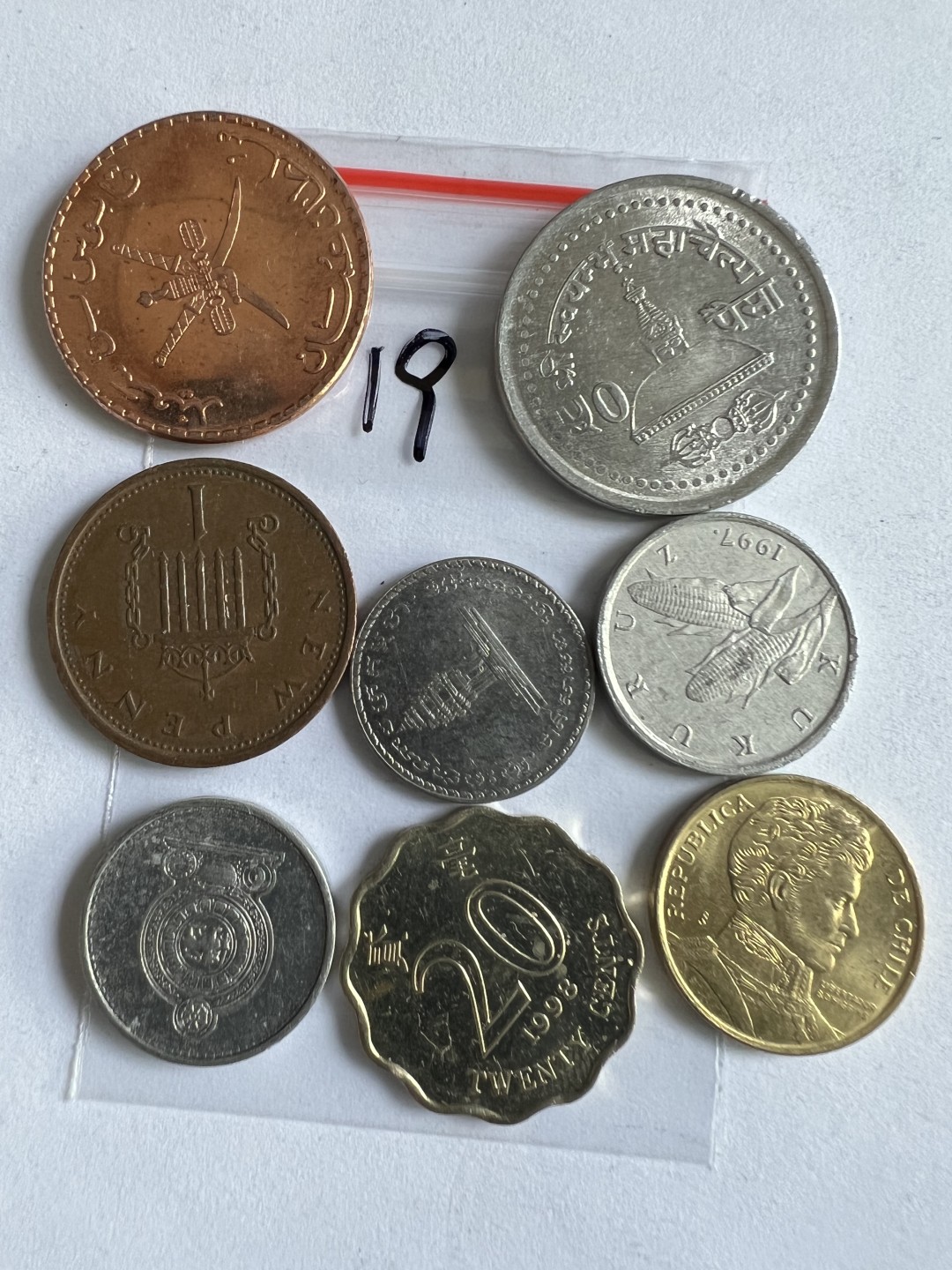 泡泡堂第171期  世界硬币邮票专场（无押金，无佣金，捡漏，全场20包邮，偏远地区除外） 硬币一袋19