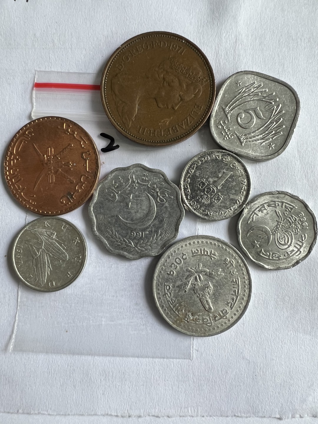 泡泡堂第171期  世界硬币邮票专场（无押金，无佣金，捡漏，全场20包邮，偏远地区除外） 硬币一袋2