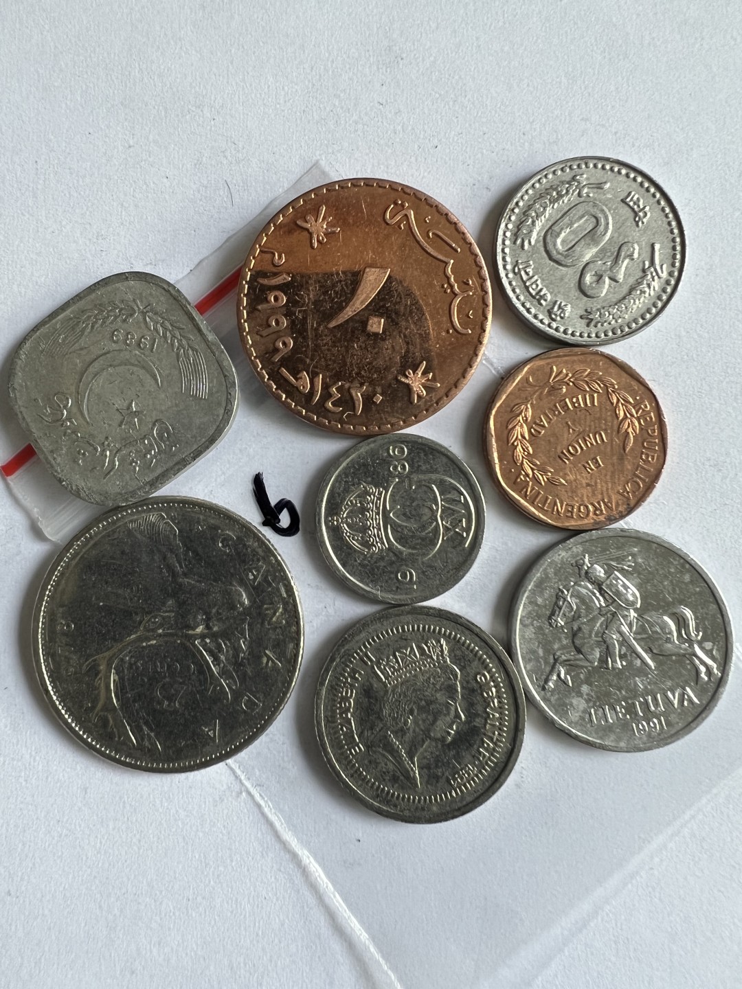 泡泡堂第171期  世界硬币邮票专场（无押金，无佣金，捡漏，全场20包邮，偏远地区除外） 硬币一袋6