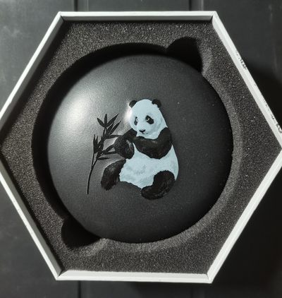【钱币小铺】拍卖 现代币 套币 - 纳米一盎司熊猫银币 熊猫栩栩如生