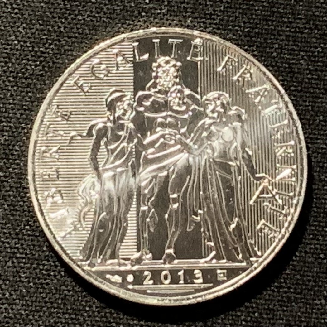 紫瑗钱币——第268期拍卖 法国 2013年 大力神 10欧元 10克 0.9银 UNC