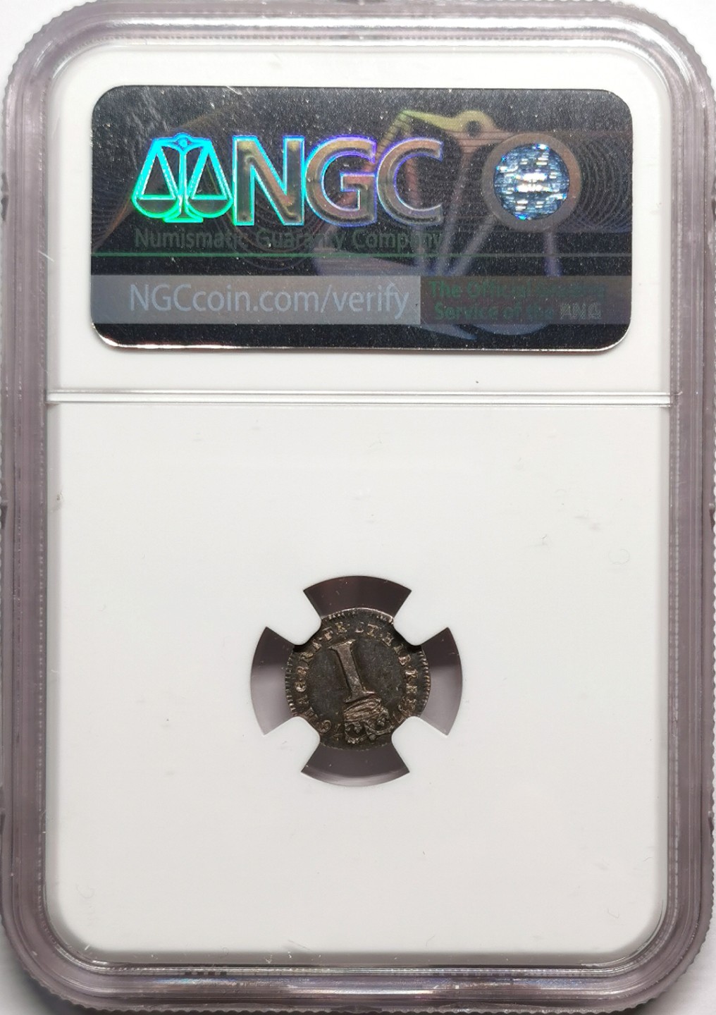 凡希社世界钱币微拍第二百二十二期 1776英国乔三银便士NGC-MS63