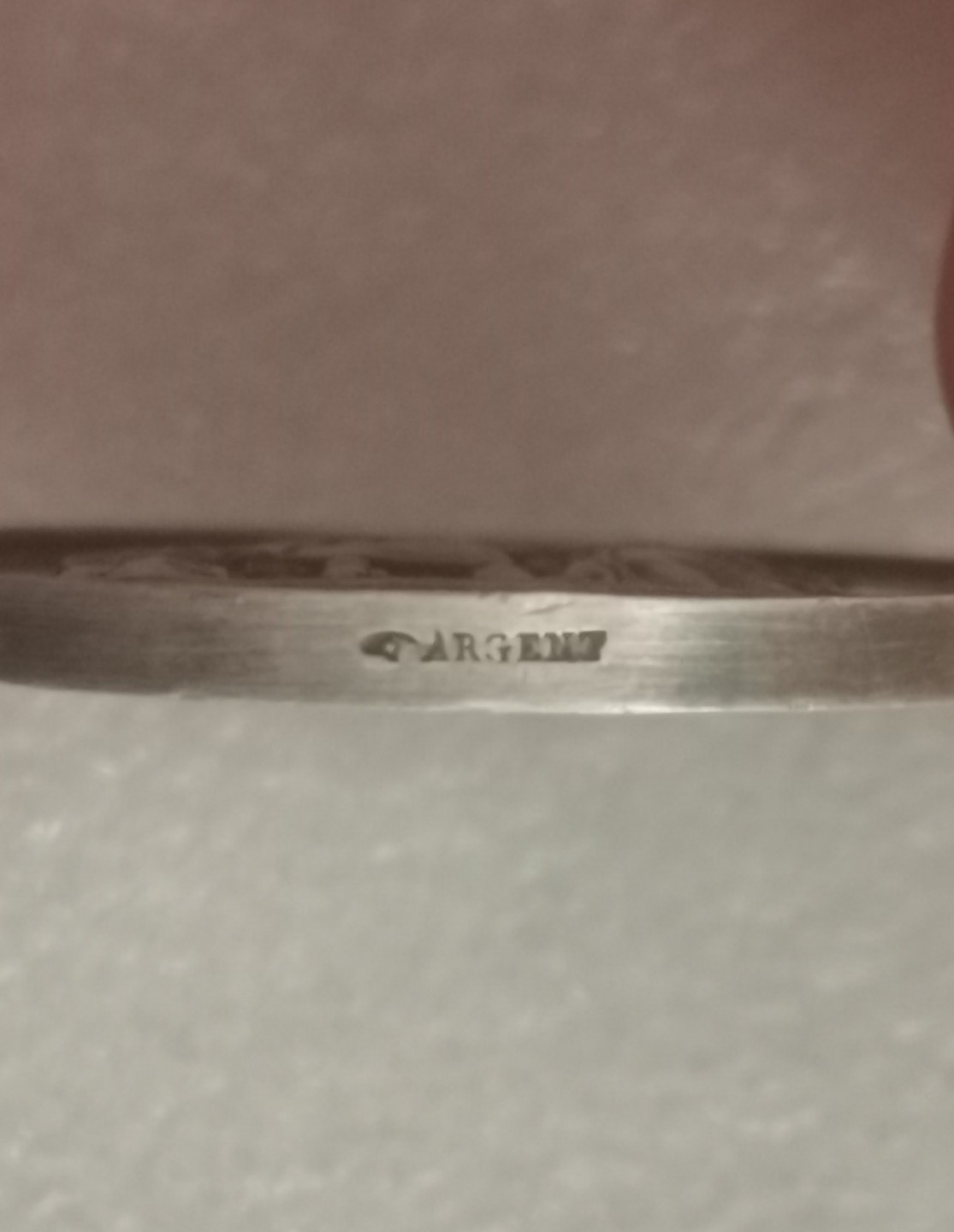 瓶子🏺第69期拍卖会 法国19世纪早期银质婚章33毫米15.85克