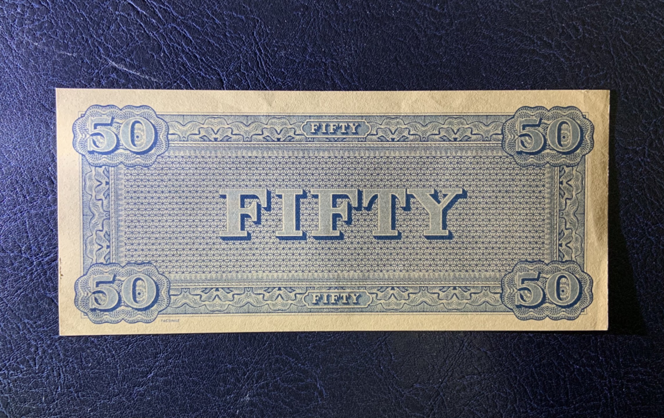 收藏联盟Quantum Auction 第217期拍卖  美国1864年50美元联盟券 品相UNC 复刻版
