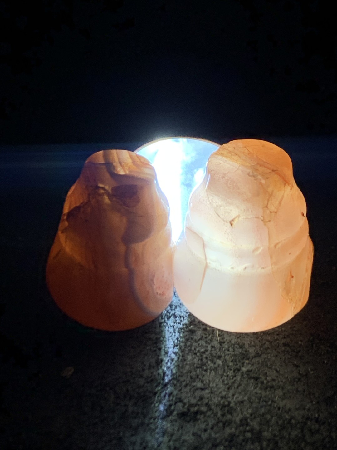 川料南红玛瑙柿子红通货一体大佛头三通一组