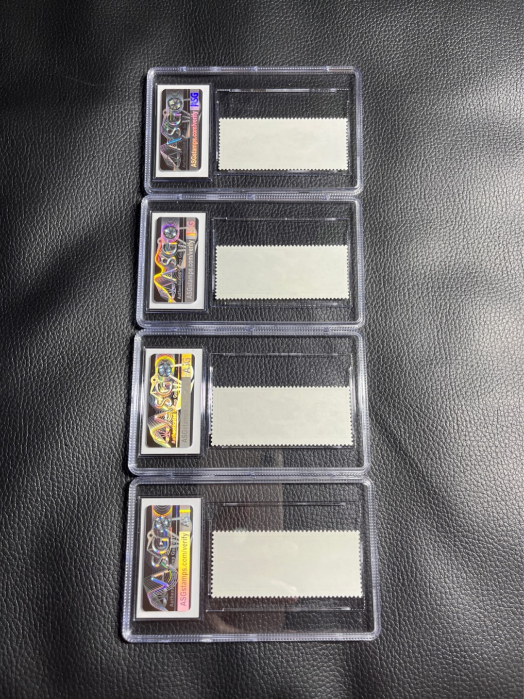 洪涛臻品批发群  精选邮票限时拍卖第一百一十四期 T56留园  新全  ASG90分一组，中盒，一手出分，壳子完好无划痕，非常漂亮，版撕全品送评，最严格时期一次性出分，面艳背白，票状态极佳，中盒评级费四枚下来接近500元，90高分收藏投资两不误，喜欢不要错过。