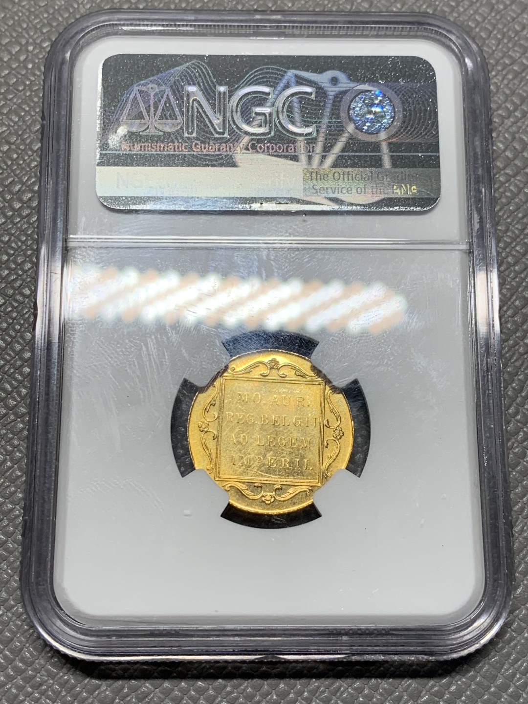 《竞宝斋》第123场-周日，周一 ，2场连拍（全场包邮） NGC  MS64 荷兰 1960年 持剑武士  1杜卡特金币 Gold (.983) • 3.494 g