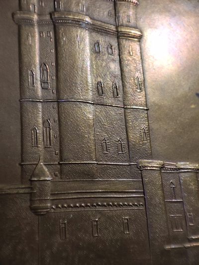 年末清仓 顺丰包邮 欧洲艺术麦朵尔法国文森城堡铜章1913