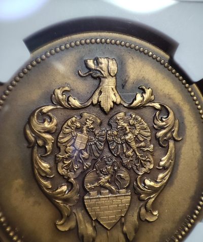 年末清仓 顺丰包邮 巴伐利亚加入德意志纪念铜章1910