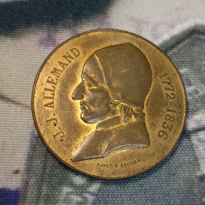 年末清仓 顺丰包邮 法国1899年铜章教会青年会