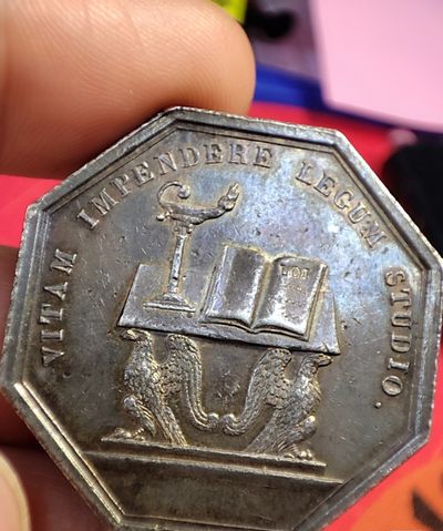 年末清仓 顺丰包邮 少见品种法国八角银章，1832前无边铭