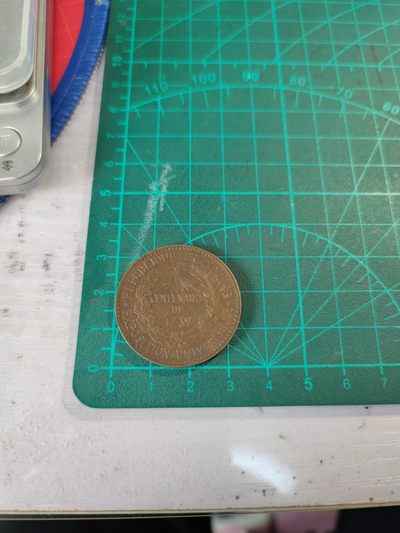 年末清仓 顺丰包邮 1889巴黎博览会百年纪念小铜章