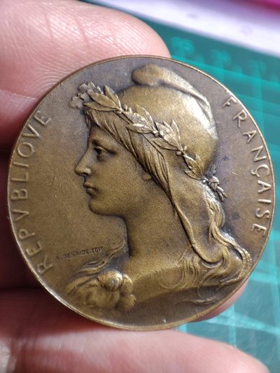 年末清仓 顺丰包邮 法国1903玛丽安娜小铜章