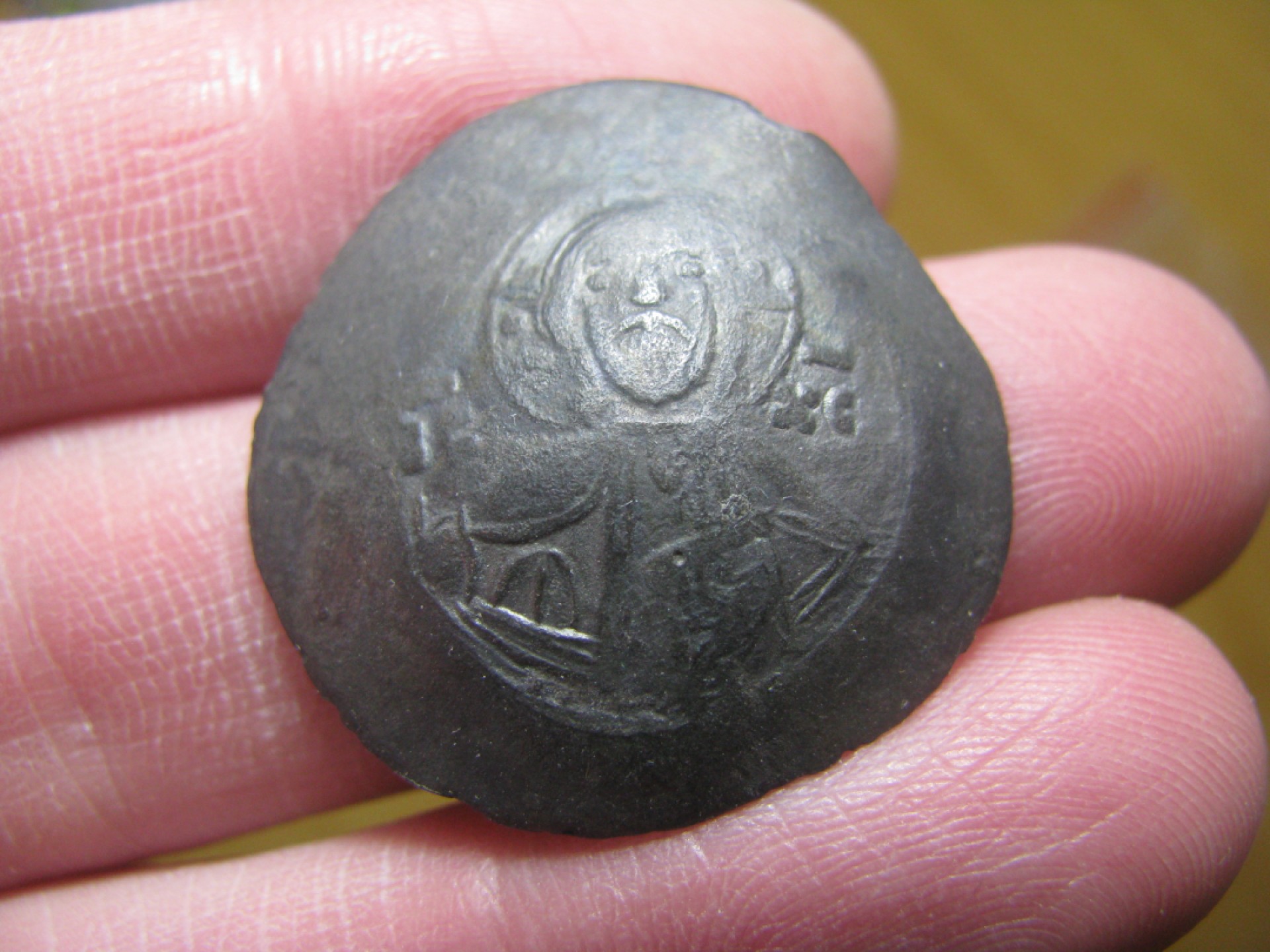 王之爱好～外国古币 拜占庭银铜合金币