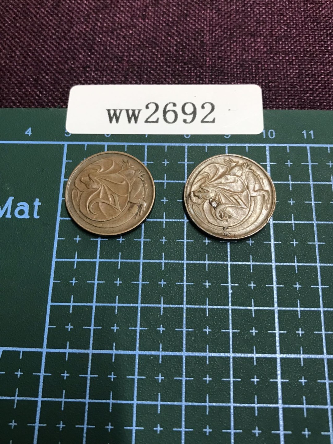 硬币 澳大利亚硬币两枚