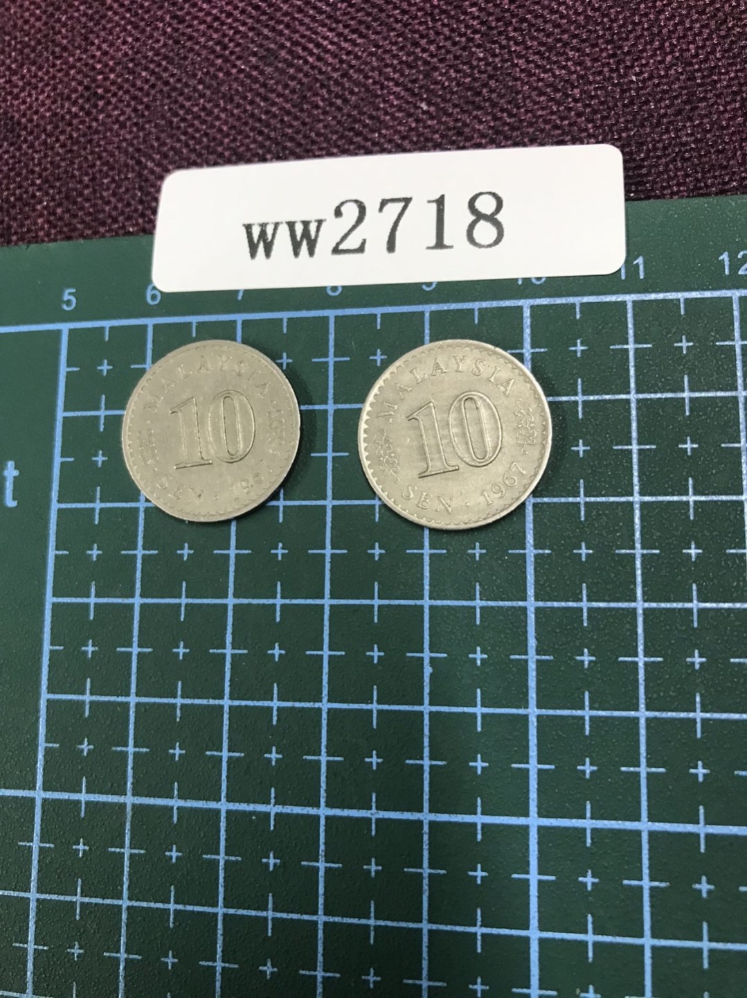 硬币 马来西亚硬币两枚 面值10