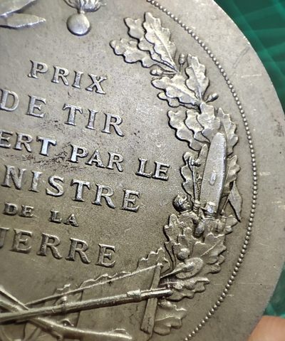 年末清仓 顺丰包邮 法国玛丽安娜银章50mm 巴黎造币厂，战争部颁发，约1910前后