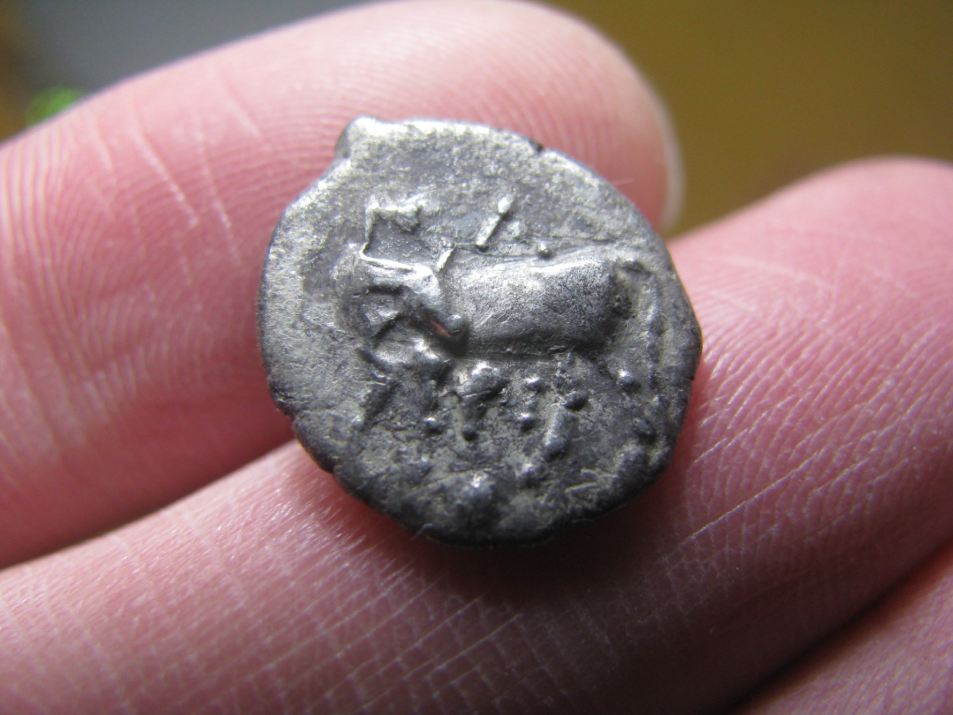 王之爱好～外国古币 古希腊美杜莎银币