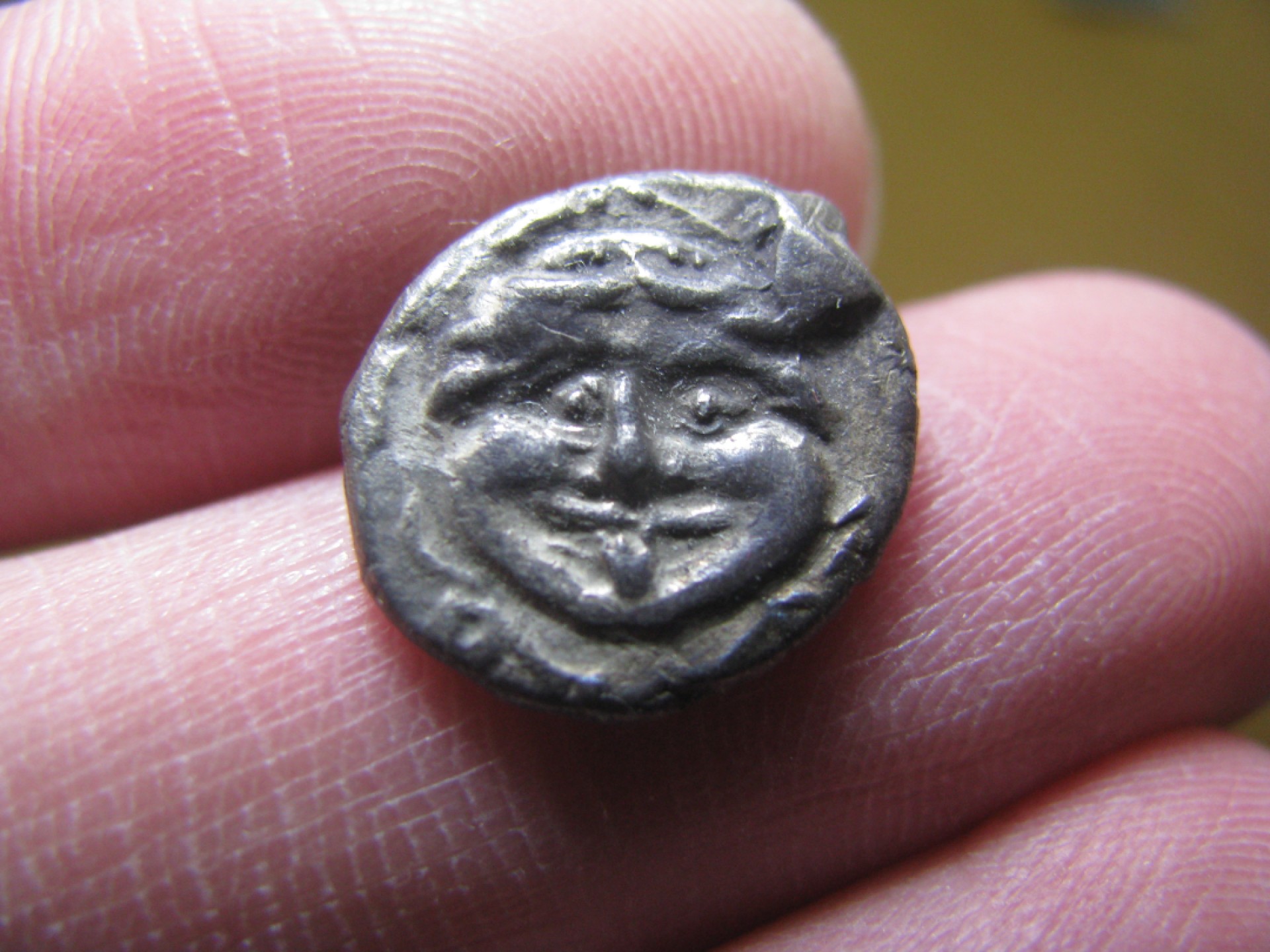 王之爱好～外国古币 古希腊美杜莎银币