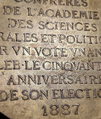 年末清仓 顺丰包邮 法国1887铜章道德学院