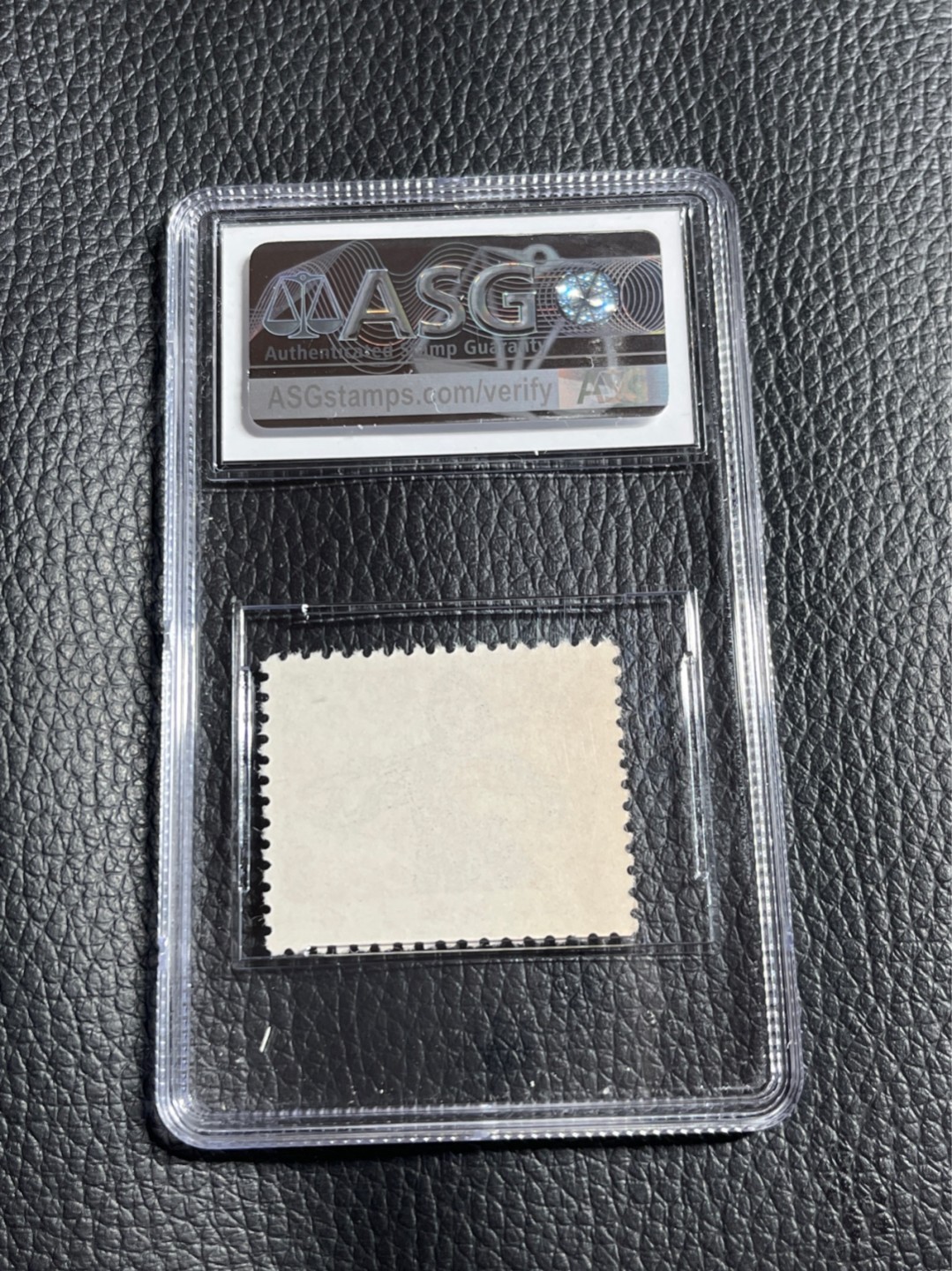 洪涛臻品批发群  精选邮票限时拍卖第一百一十二期 普无号  农民   ASG85分OP ，105最严格时期出分，一手出分壳子完好无划痕，配套必备，喜欢不要错过