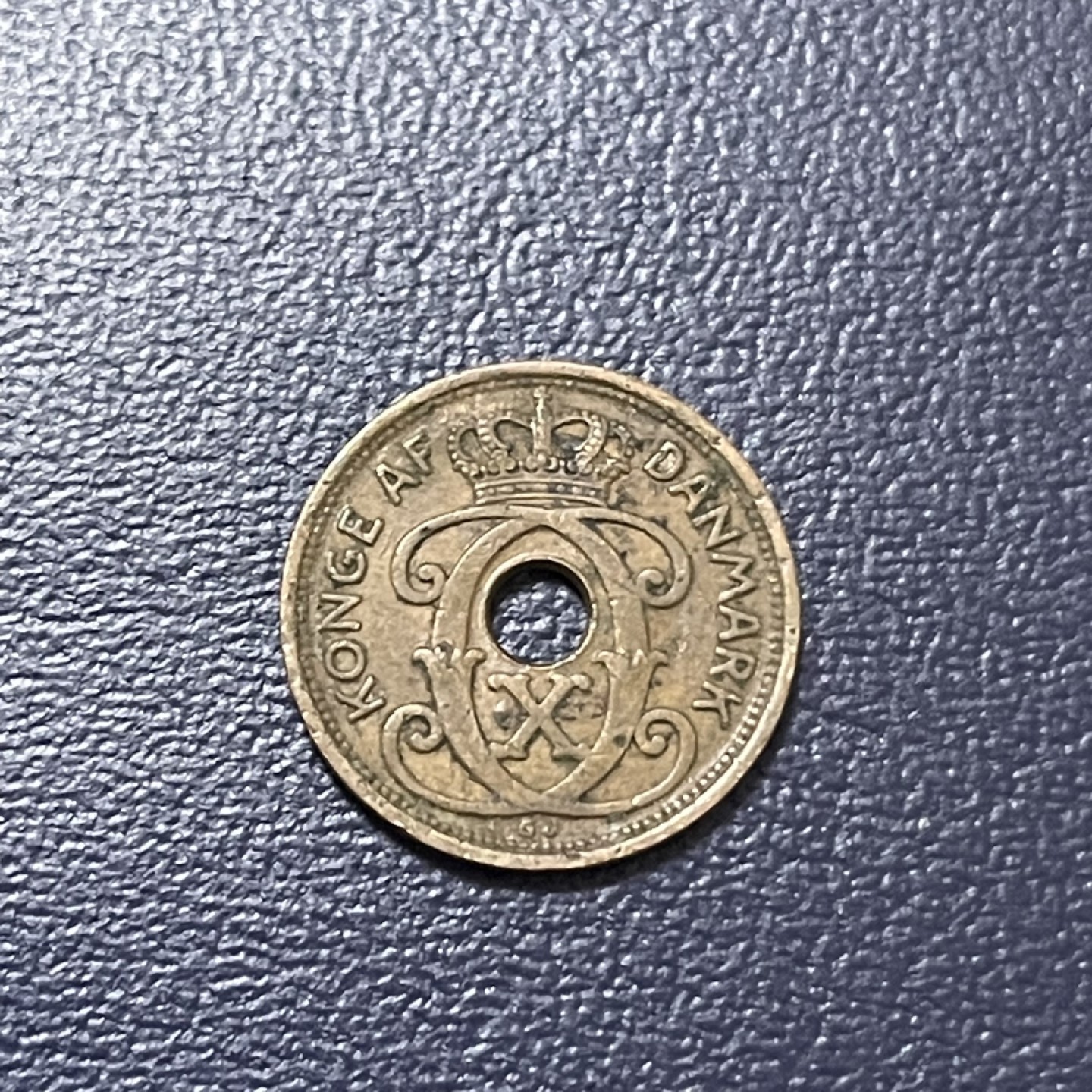 外国硬币0元起拍 1934丹麦1欧尔