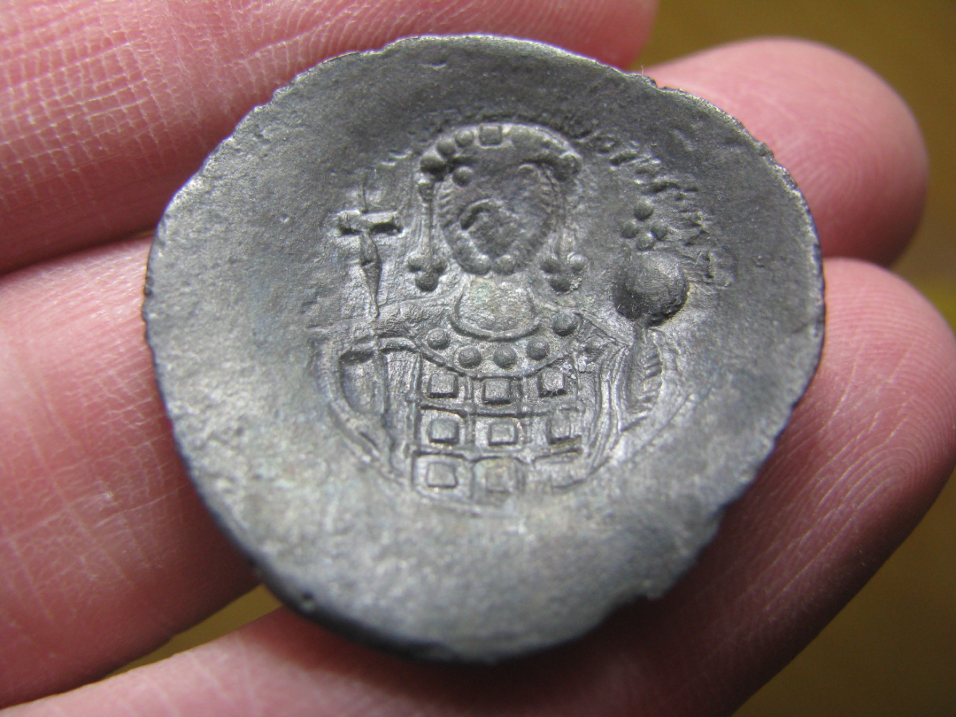 王之爱好～外国古币 拜占庭银铜合金币