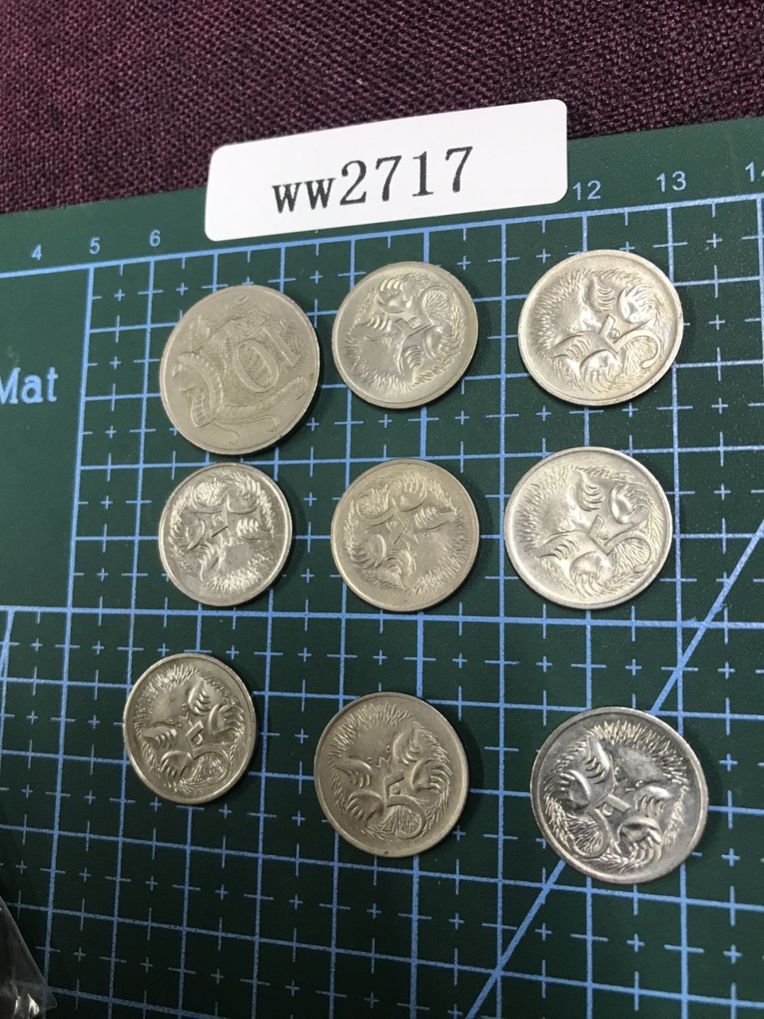 硬币 澳大利亚硬币三组 共九枚