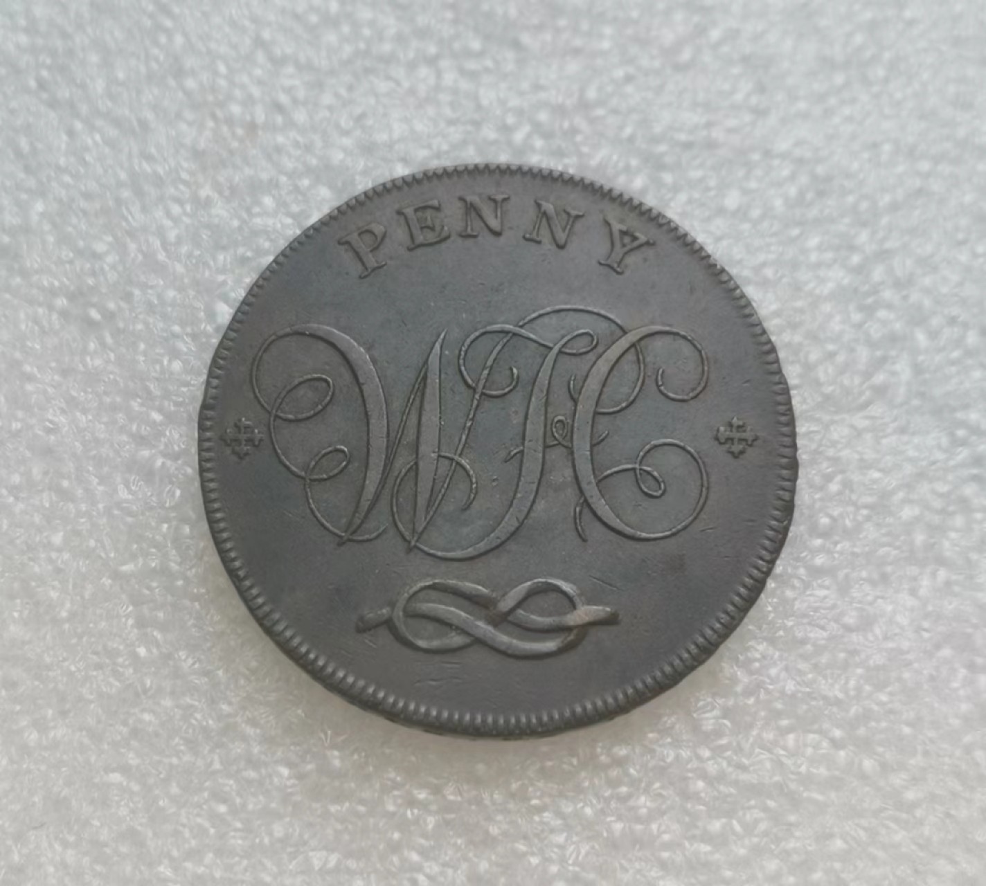 瓶子🏺第70期拍卖会 英国1803年1便士大型TOKEN代用币20.5克