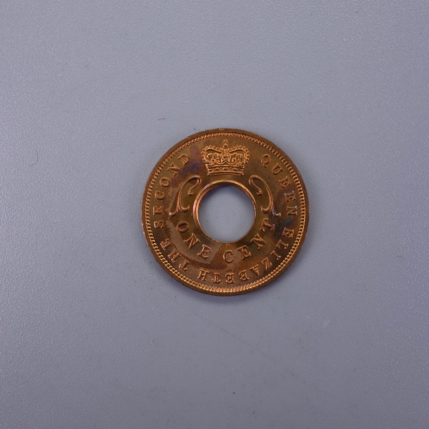 天业钱币散币拍卖第11次专场 英属东非1959年1分 原光