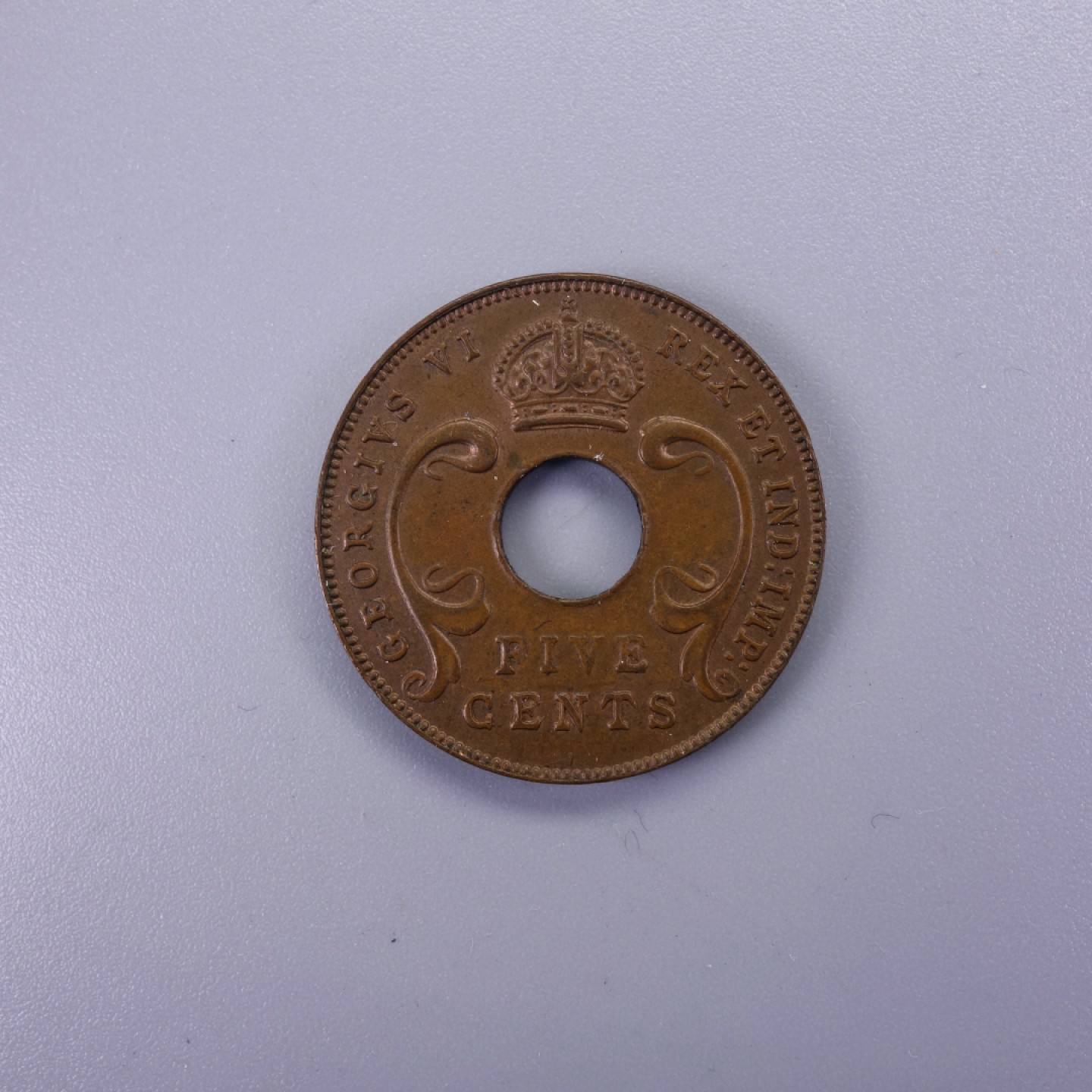 天业钱币散币拍卖第12次专场 英属东非1941年5分