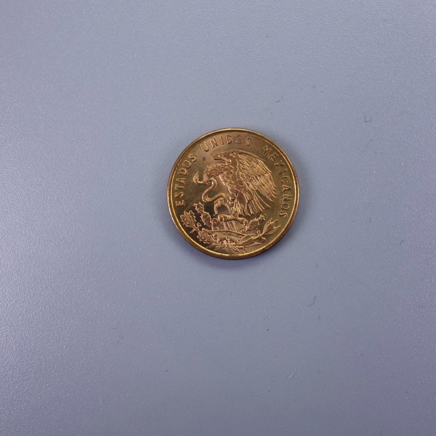 天业钱币散币拍卖第12次专场 墨西哥1961年1分 UNC
