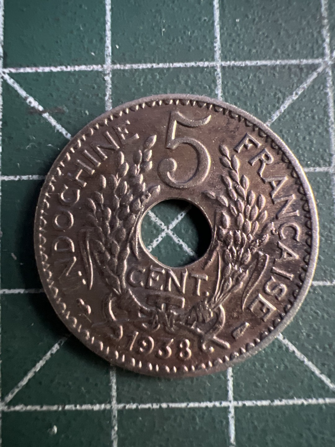 泡泡堂外币捡漏场第四期（无押金，无佣金，捡漏，全场20包邮，偏远地区除外） 他属印度支那三八年五分