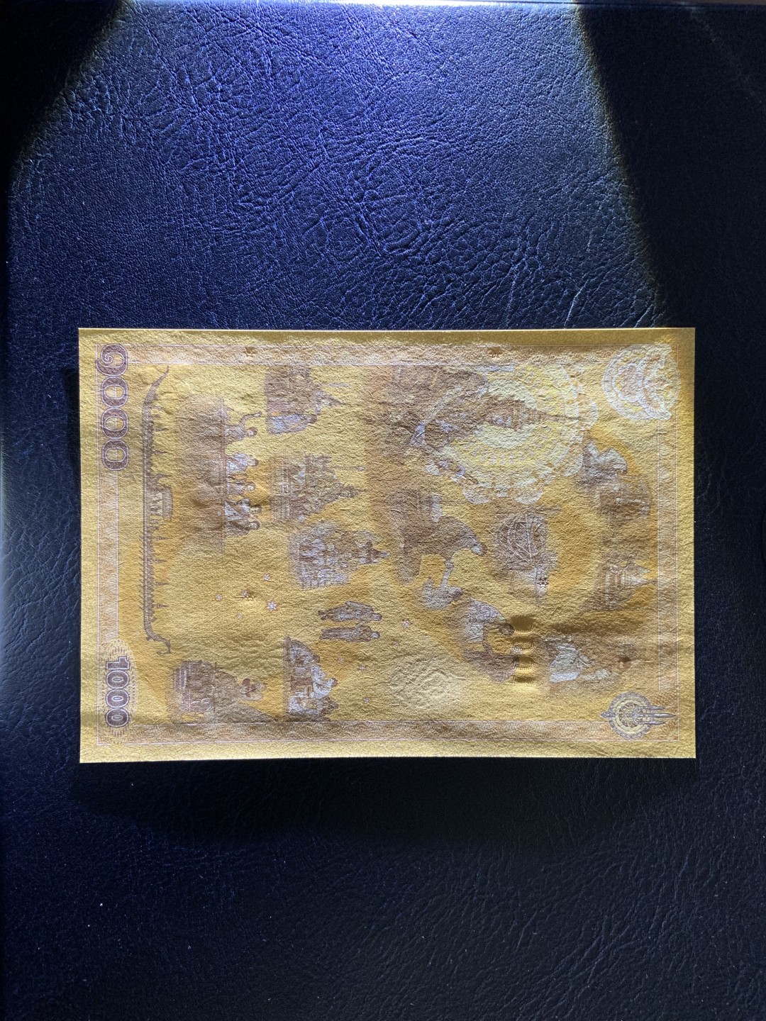 收藏联盟Quantum Auction 第219期拍卖  泰国2020年1000铢登基纪念钞 品相全新UNC