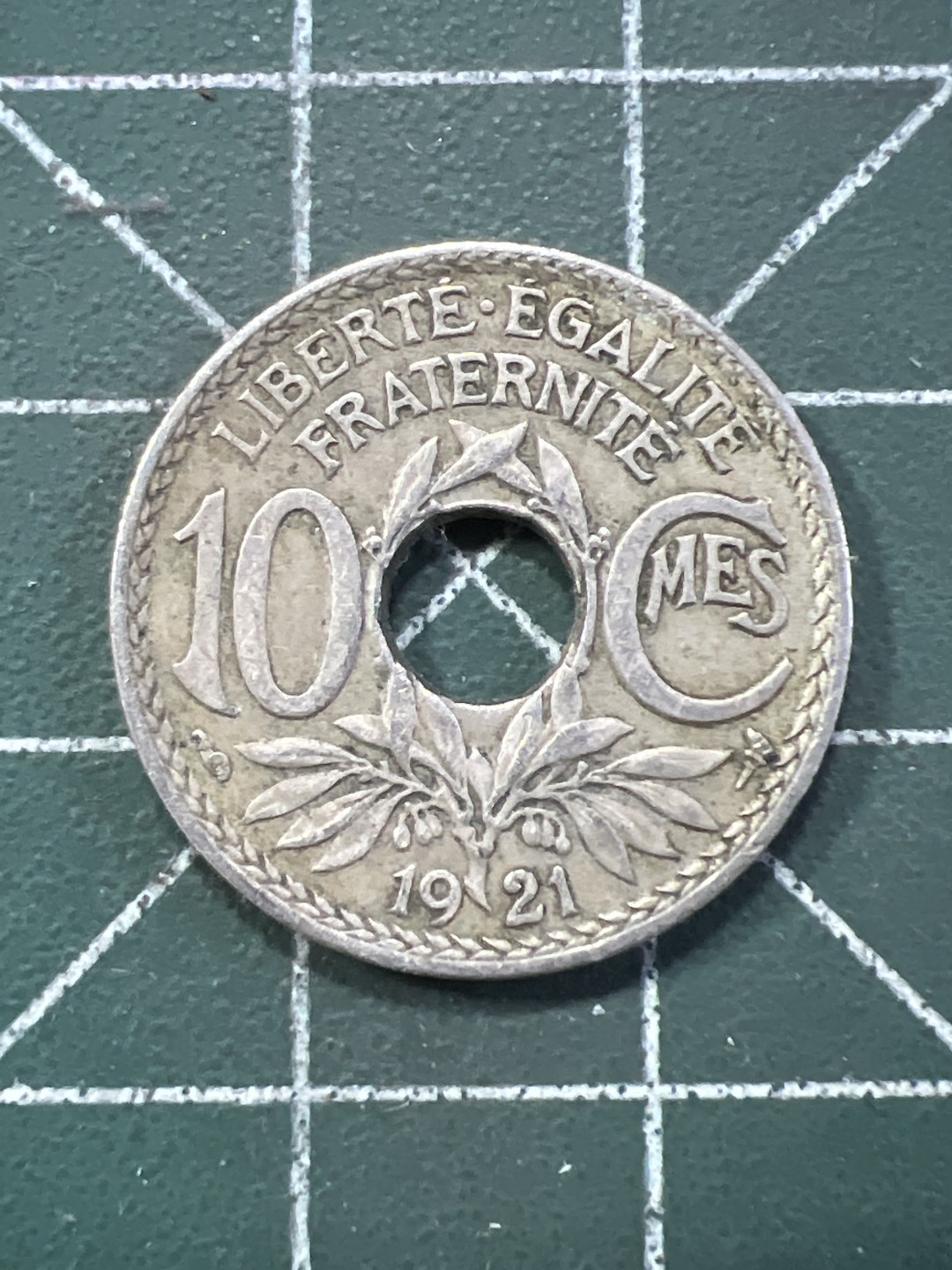 泡泡堂外币捡漏场第五期（无押金，无佣金，捡漏，全场20包邮，偏远地区除外） 法国1921年十分