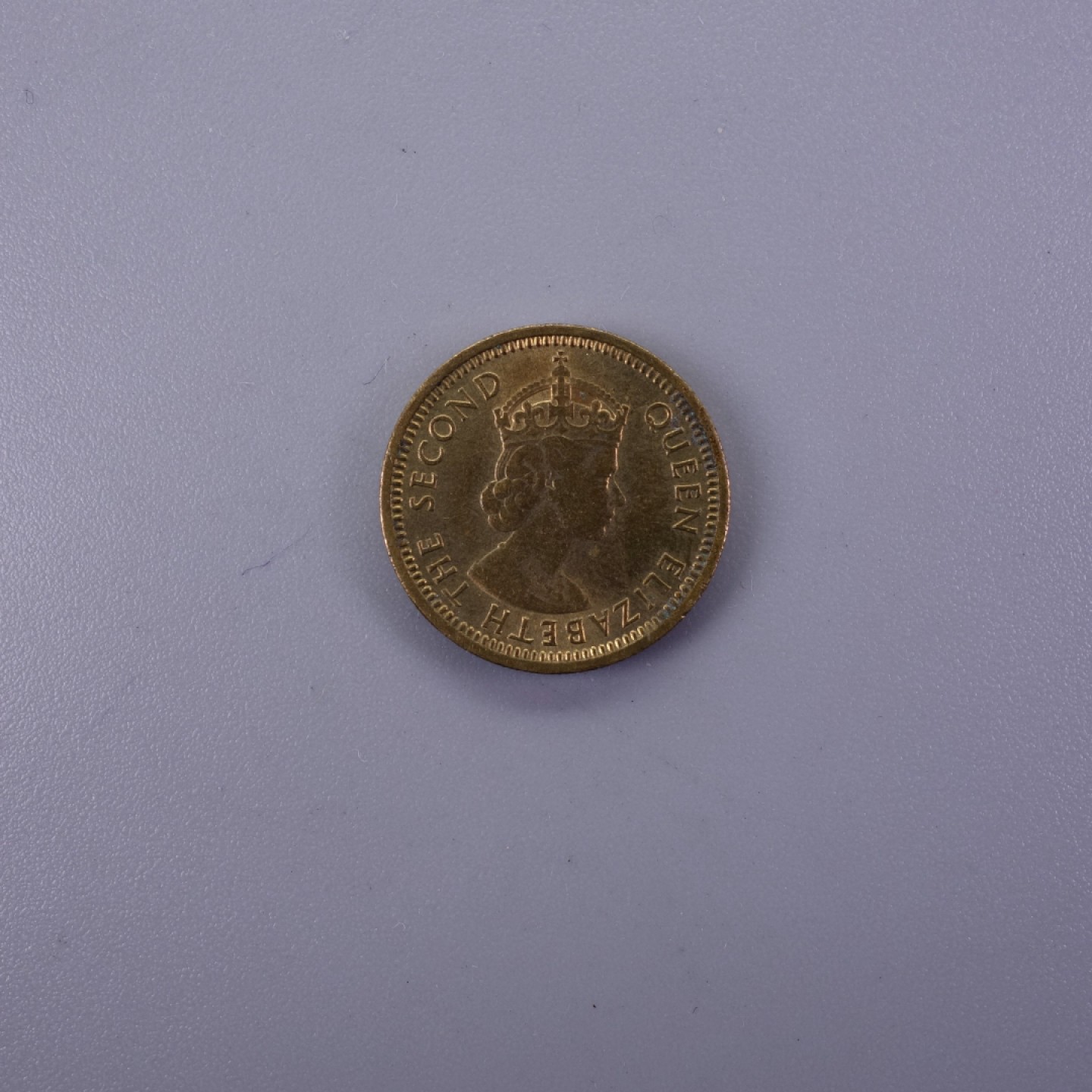 天业钱币散币拍卖第12次专场 英属香港1972年5仙 UNC