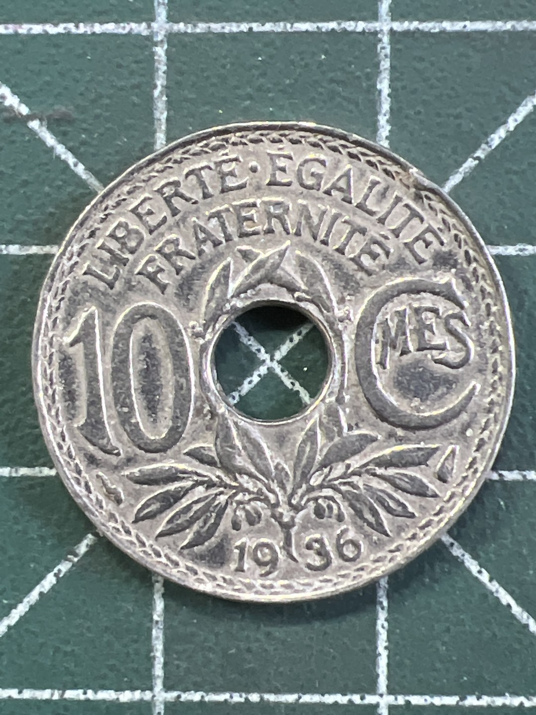 泡泡堂外币捡漏场第四期（无押金，无佣金，捡漏，全场20包邮，偏远地区除外） 法国三六年10c