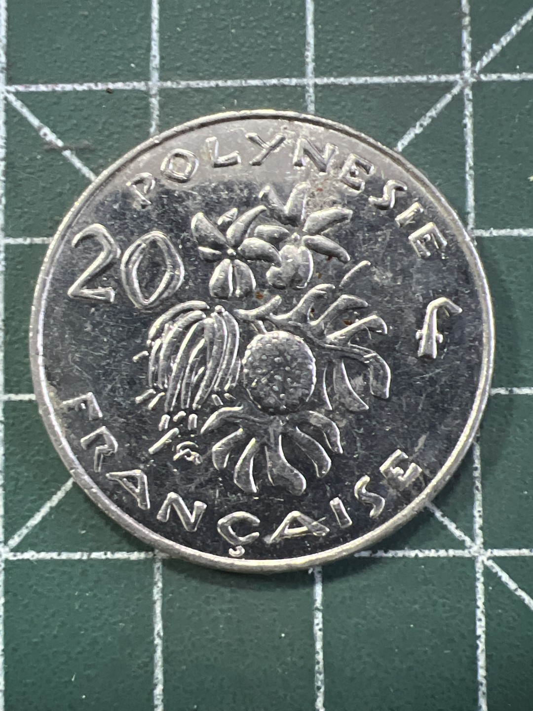 泡泡堂外币捡漏场第五期（无押金，无佣金，捡漏，全场20包邮，偏远地区除外） 法属玻璃尼西亚20法。