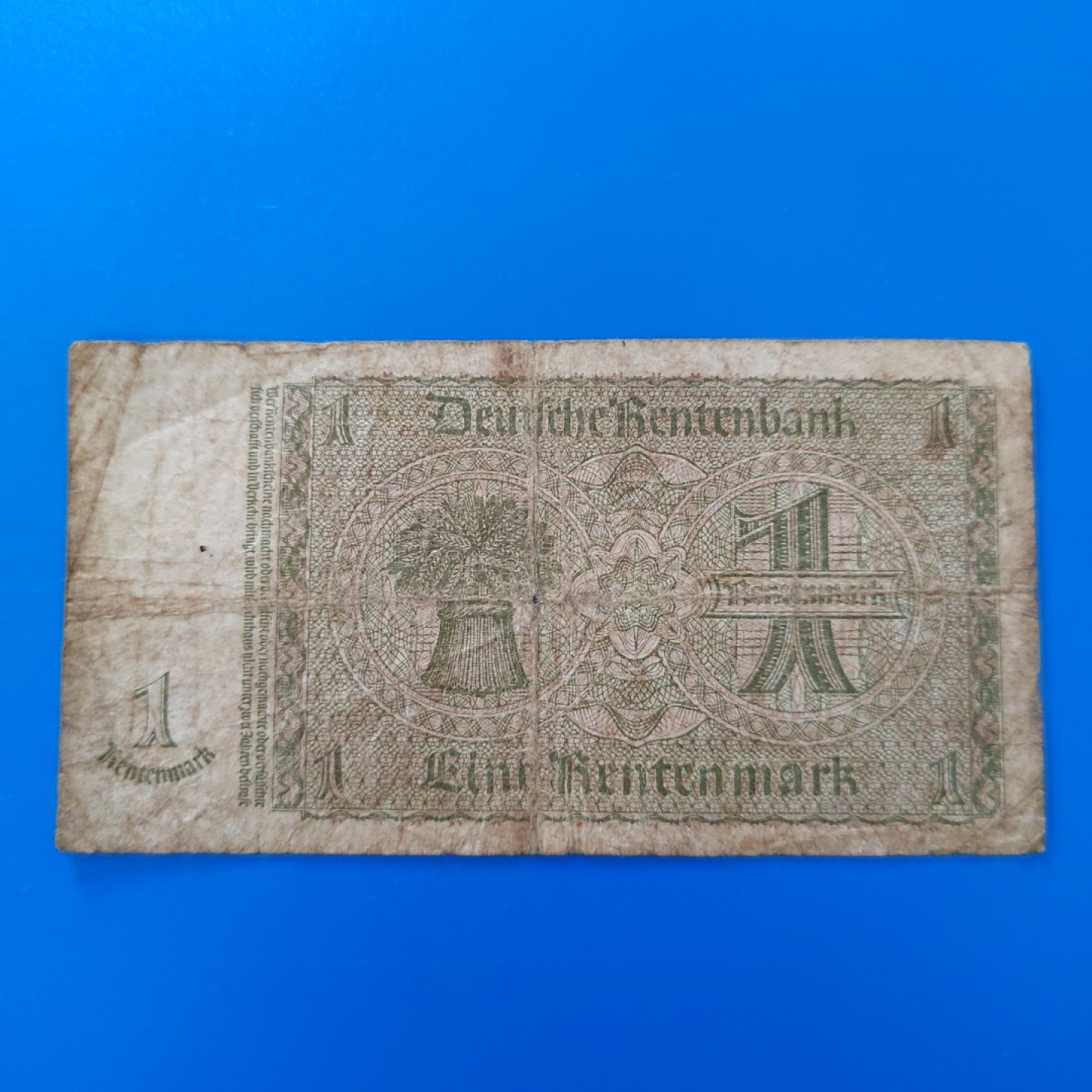 王之爱好～外国纸币 1937年，1马克，德国纸币