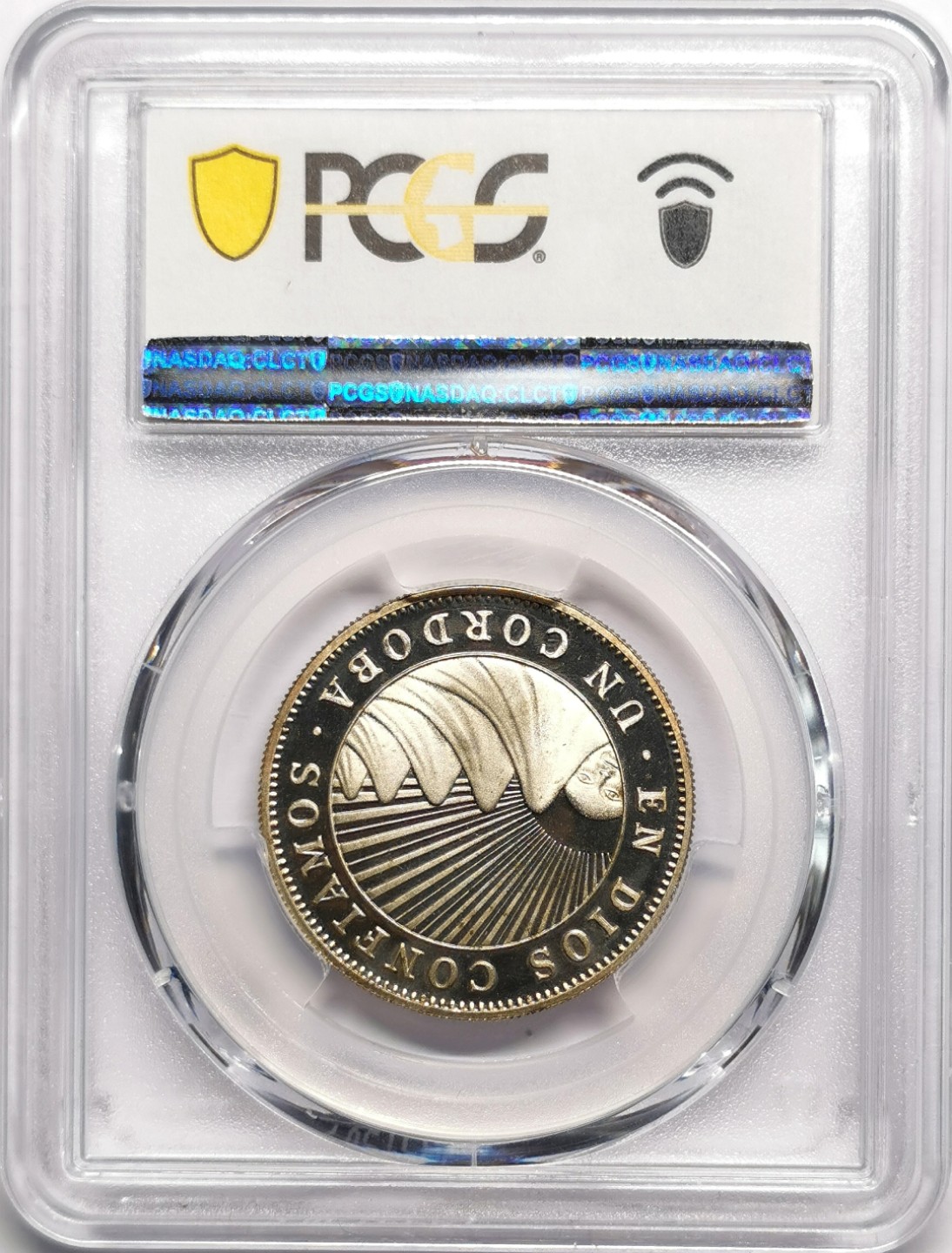 凡希社世界钱币微拍第二百二十三期 1972尼加拉瓜Cordoba精铸PCGS-PF67DCAM