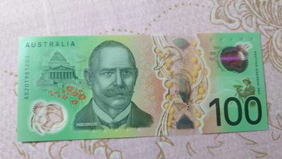 即日起至节前拍卖800以上全部本店贴钱发顺丰避免严重延误【世界钱币收藏】精选微拍第52期 暨2022年第九期 含部分经典高分评级币 2020年澳大利亚100元 全新UNC 全程无47尾号203