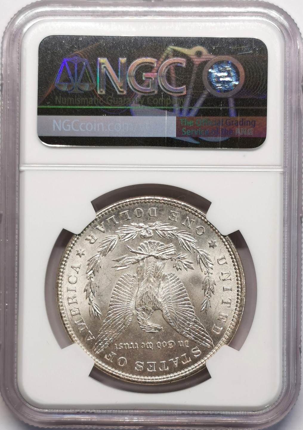 凡希社世界钱币微拍第二百二十三期 1896美国摩根壹元NGC-MS64
